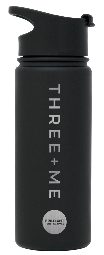 THREE + ME Water Bottle